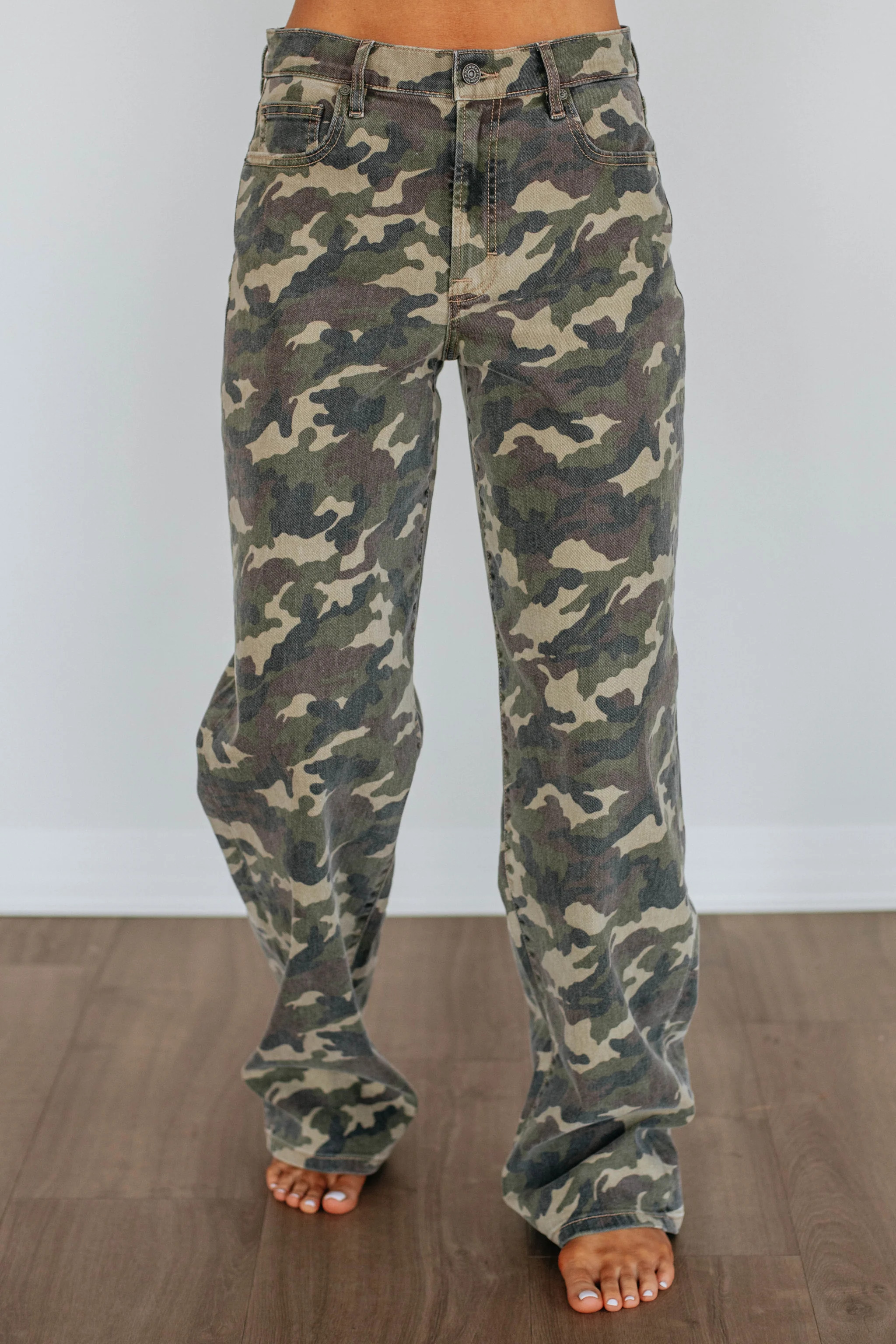 Alyx Hidden Jeans - Camouflage | Wild Oak Boutique