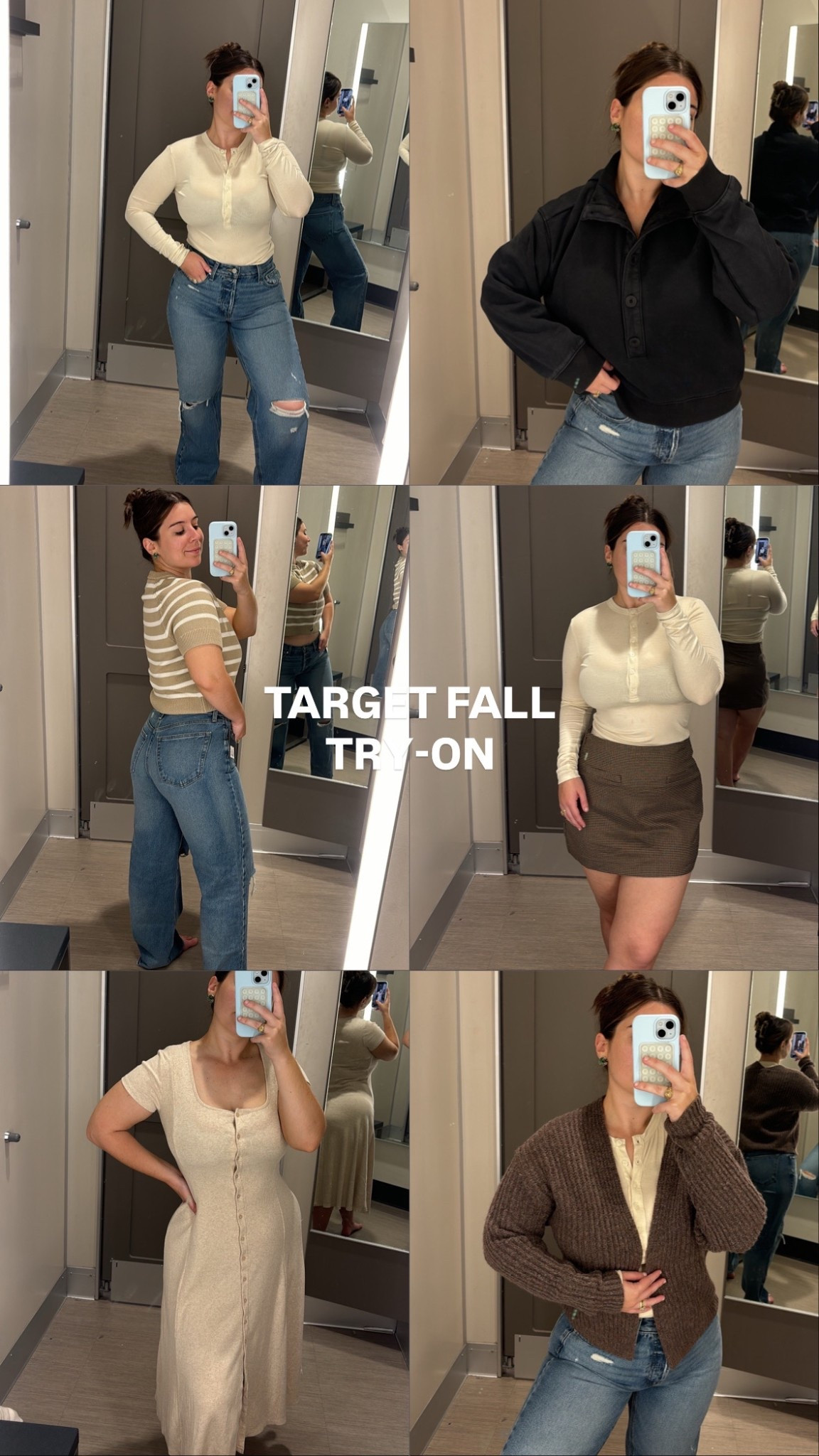 fall fashion try-on at Target! 🍂

wearing size small in tops and dress, size 6 in jeans, size 8 in skirt 

#LTKFindsUnder100 #LTKFindsUnder50 #LTKSeasonal