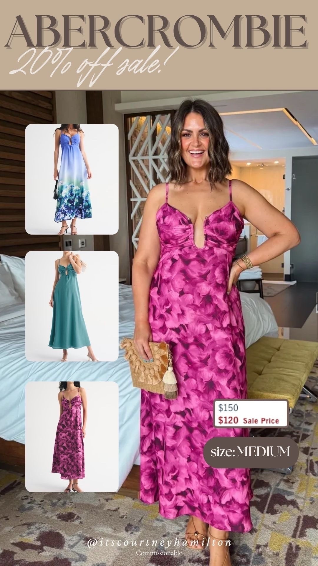 25-40% off shorts and swim from Abercrombie, and 20% off almost everything else! Use code SHORTSAF for an extra 15% off! Wearing a medium in this dress!

#LTKootd #LTKSeasonal #LTKMidsize