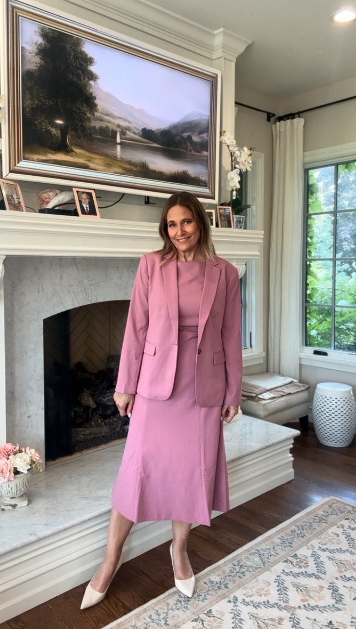 Loving this mauve monochrome look from Ann Taylor! Perfect for workwear! You can use the blazer to mix and match with other items in your closet as well. 

#LTKOver40 #LTKWorkwear #LTKSeasonal