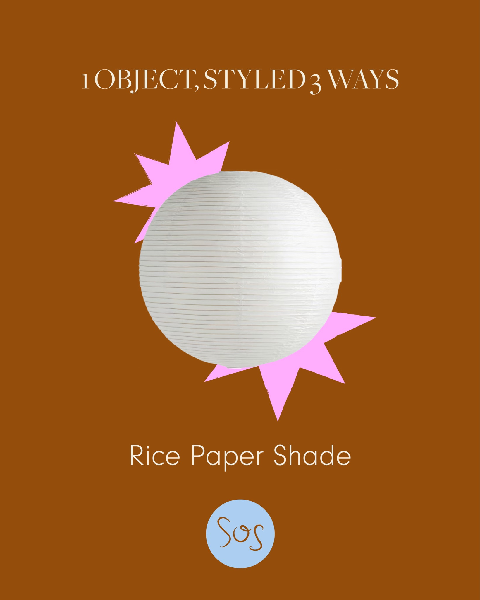 Spotlighting the classic rice paper lantern and showing three entirely different ways to style it. Pick which one fits in your home.

#LTKHome
