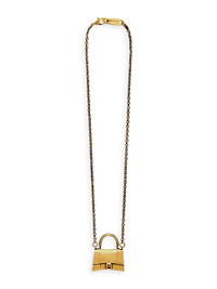 Click for more info about Women's Bag Necklace - Antique Gold
