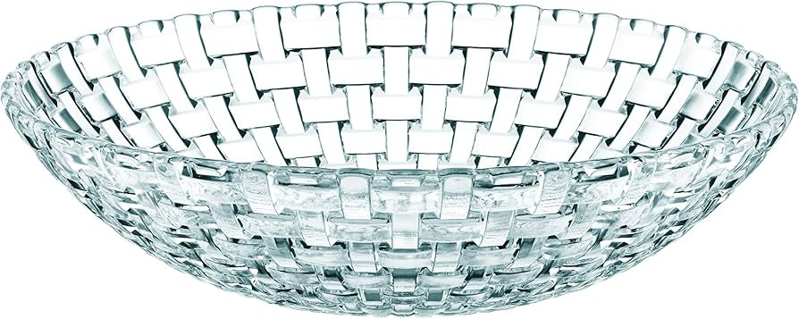 Nachtmann Bossa Nova Collection Crystal Bowl | 11 Inch Glass Serving Bowl for Salads, Fruit, and ... | Amazon (US)