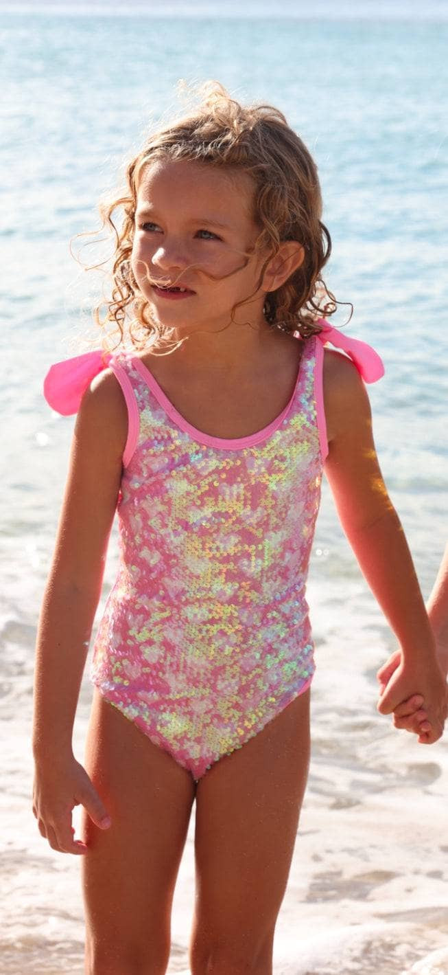 Full Hearts Sequin Swimsuit | Lola + The Boys