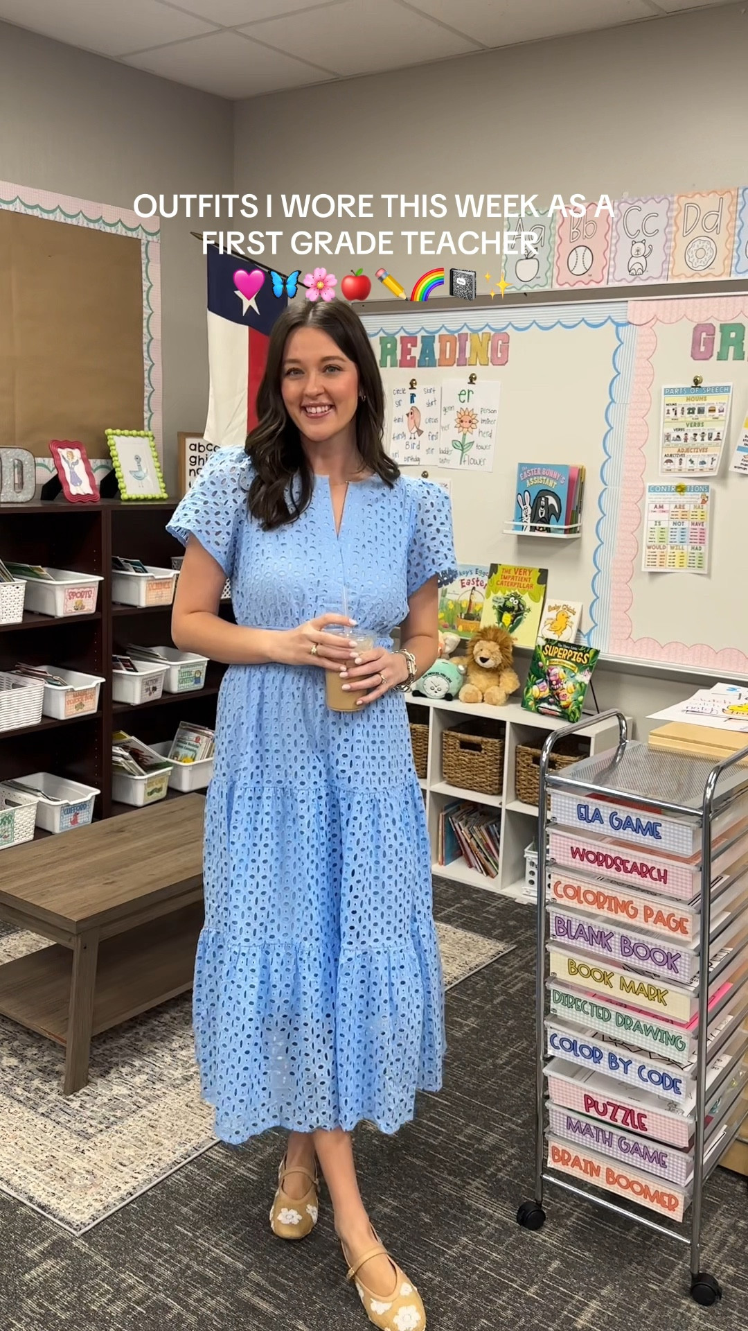 what I wore this week as a first grade teacher! 