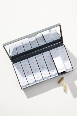 Port and Polish AM/PM Pill Box | Anthropologie (US)