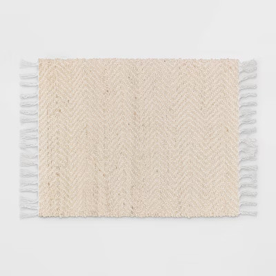 Handloom Woven Area Rug Natural/Ivory - Threshold™ | Target