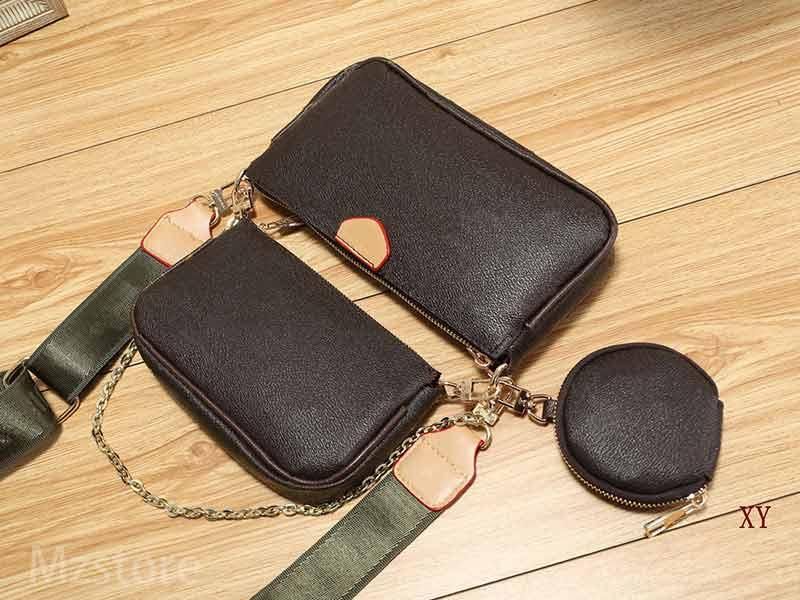 M44823 Favorite Multi Pochette Accessories Designer Bags L Flower Pattern PU Leather Cheap Style ... | DHGate