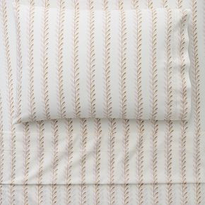 Kids Joseph Altuzarra Vines Stripe Sheet Set | West Elm (US)