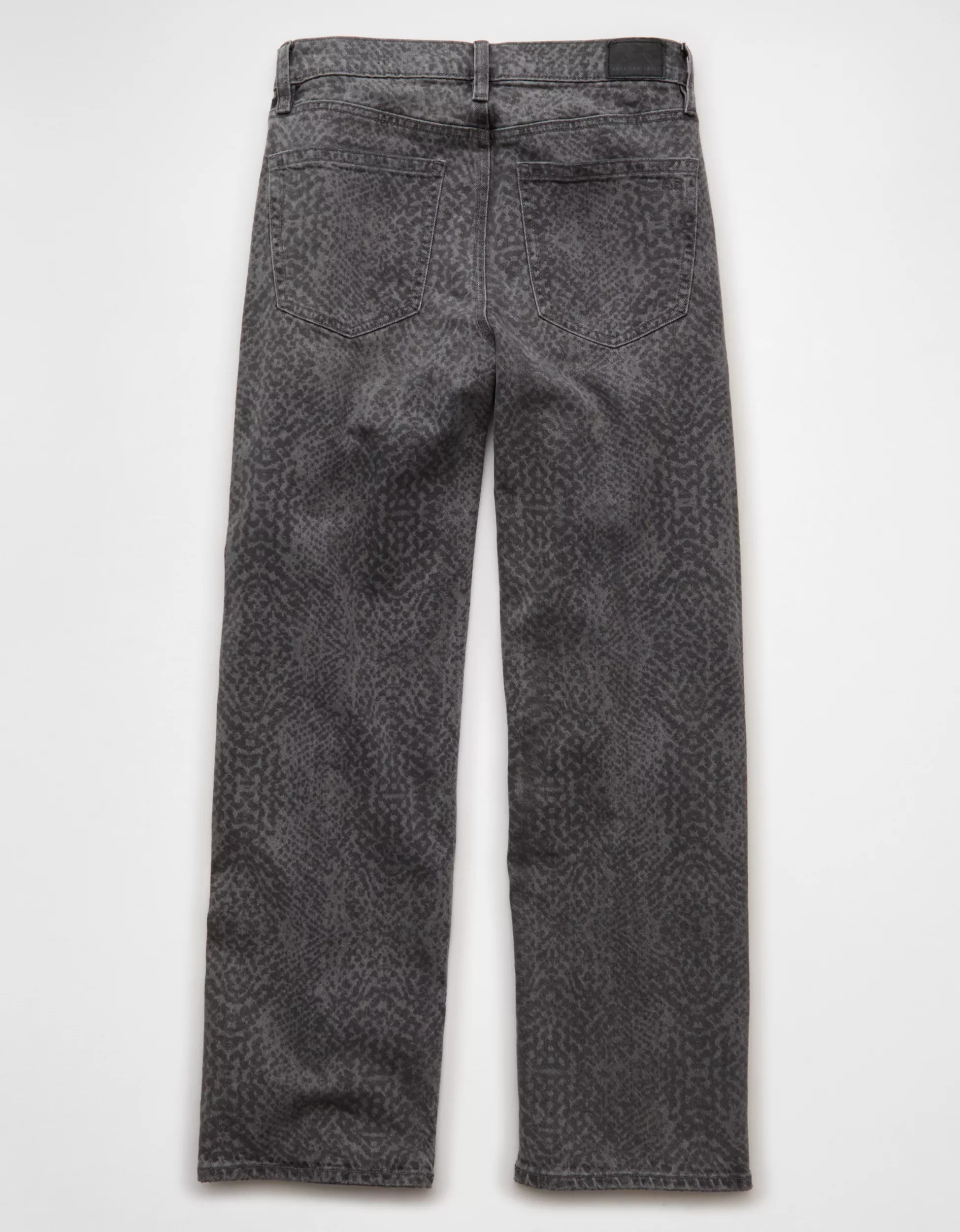 AE Stretch Snake Print High-Waisted Stovepipe Jean | American Eagle Outfitters (US & CA)
