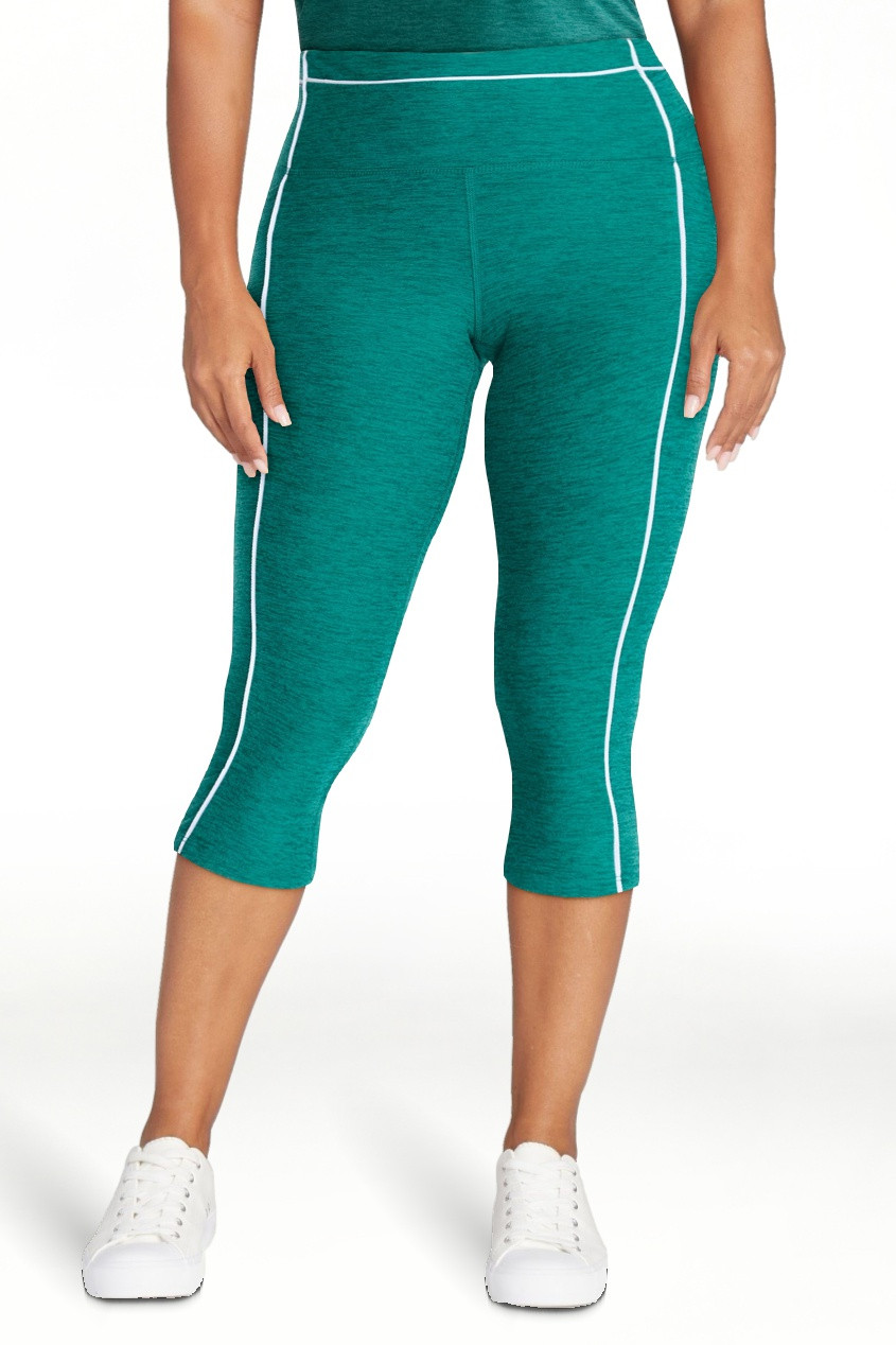 Athletic Works Women's and Women's Plus ButterCore Compression Capris, Sizes XS-4X | Walmart (US)