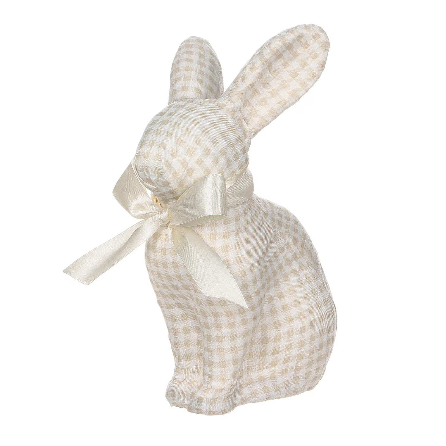 WHITE BUNNY DECOR, GINGHAM BUNNY | Walmart (CA)