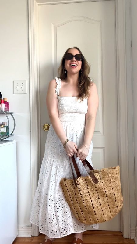 The perfect white dress for Summer. And it’s from Walmart!
…
#whitedress #summeroutfits 

#LTKFindsUnder50 #LTKFestival #LTKSeasonal