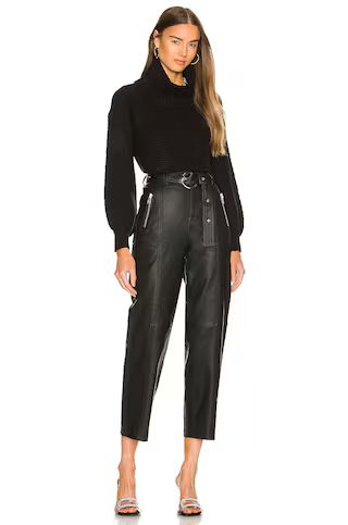 Michael Costello x REVOLVE Safia Peek A Boo Crop in Black from Revolve.com | Revolve Clothing (Global)