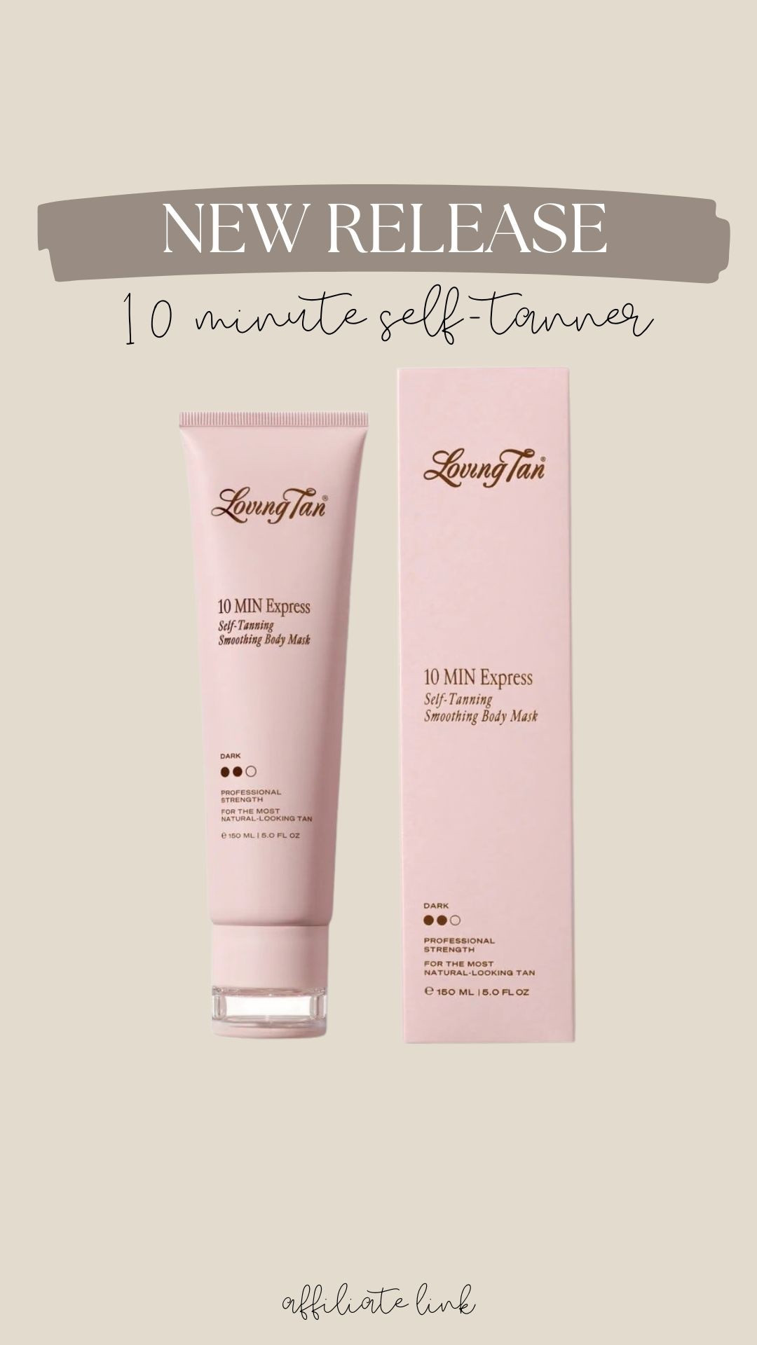 New release! 10 min self tanner

Self tanner, loving tan, tanning cream, sunless tan, self care 

#LTKTravel #LTKselfcare #LTKootd