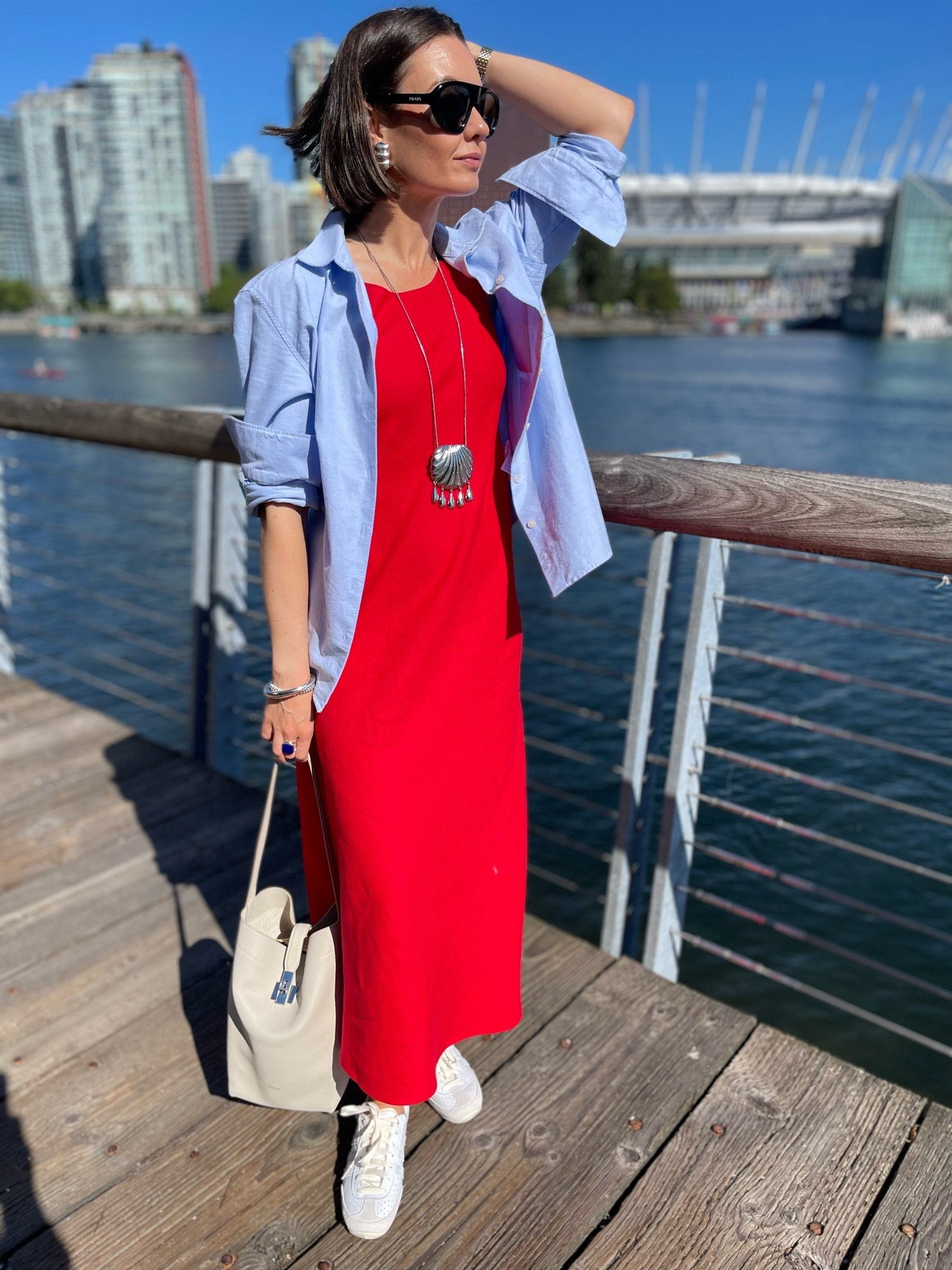 Shirt (s), dress (xs)

#LTKcanada #LTKsummer #LTKdresses