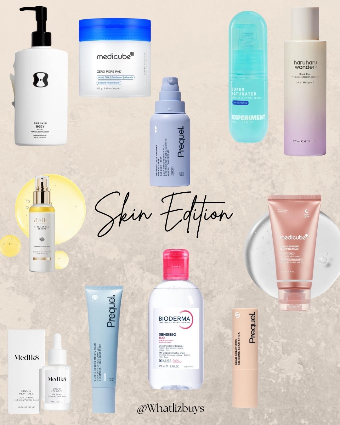 My tried and true skin saviors! 