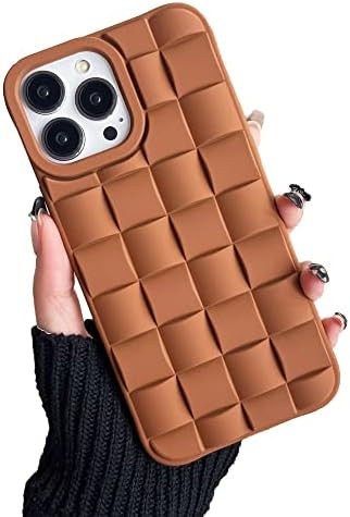 Ginkgonut Compatible with iPhone 13 Pro Max Case for Women/Girls, Cute 3D Laid Desgin Soft Silico... | Amazon (US)