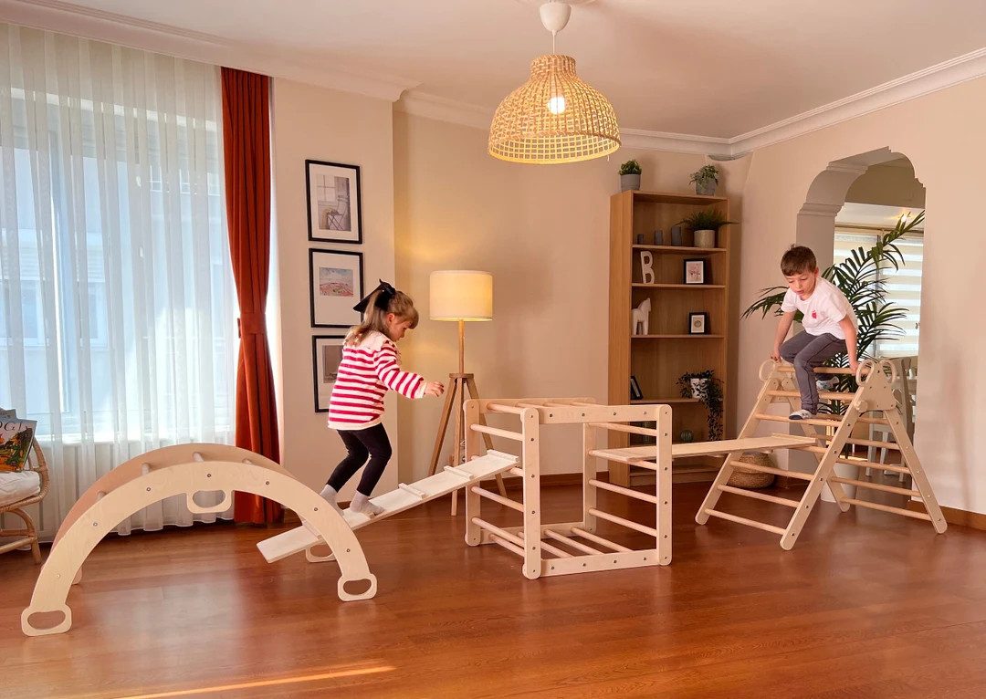 Transformable Climbing 6in1 Set, Montessori Cube for Kids, Cube Set for Toodler, Big GYM for Kids... | Etsy (US)