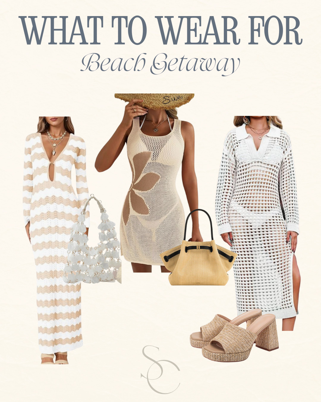 Planning a beach escape 🤍 Crochet details, easy layers, and neutral staples you’ll reach for all trip long.

#BeachGetaway #ResortWear #VacationOutfits #BeachStyle 

 #LTKgrwm #LTKootd #LTKTravel