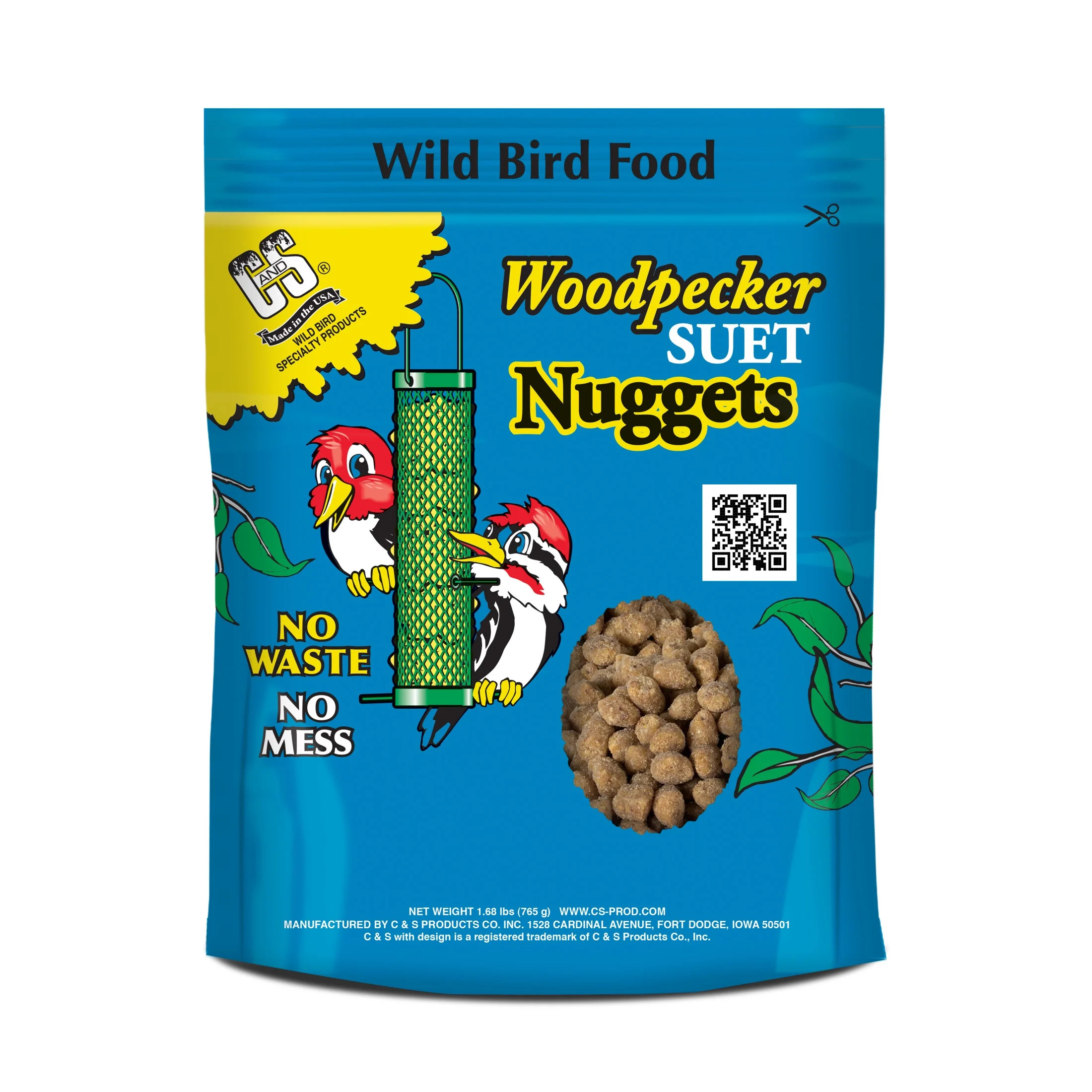 C&S Woodpecker Suet Nuggets 27 Ounces | Walmart (US)