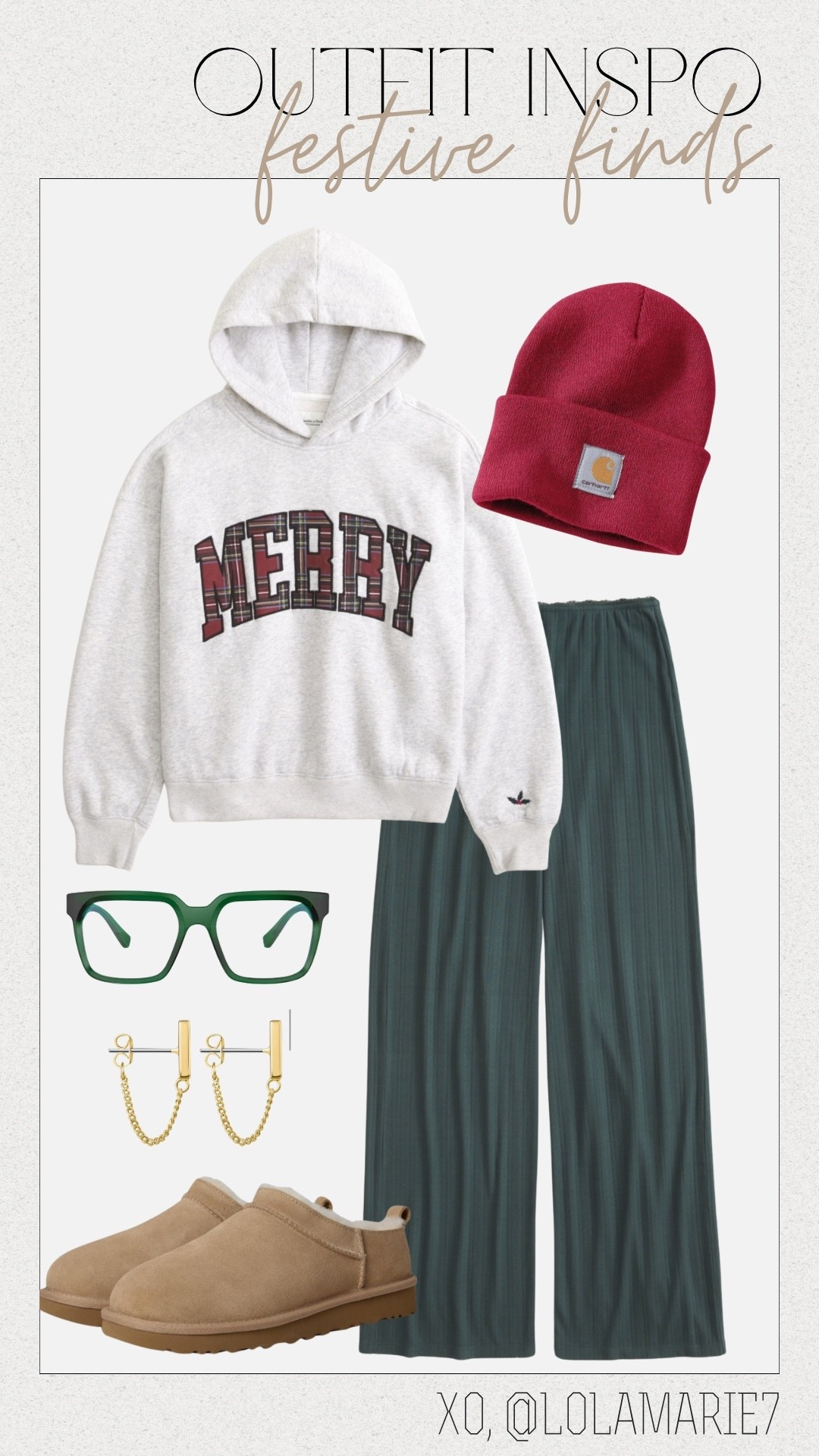 Outfit Inspo: Cozy & Festive

#LTKShoeCrush #LTKStyleTip #LTKFindsUnder50