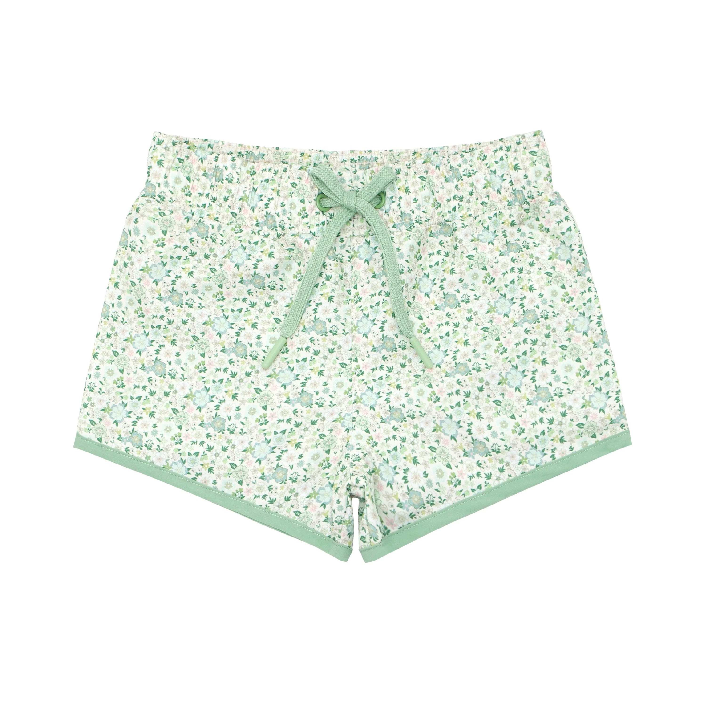 boys sea marsh floral boardie | minnow