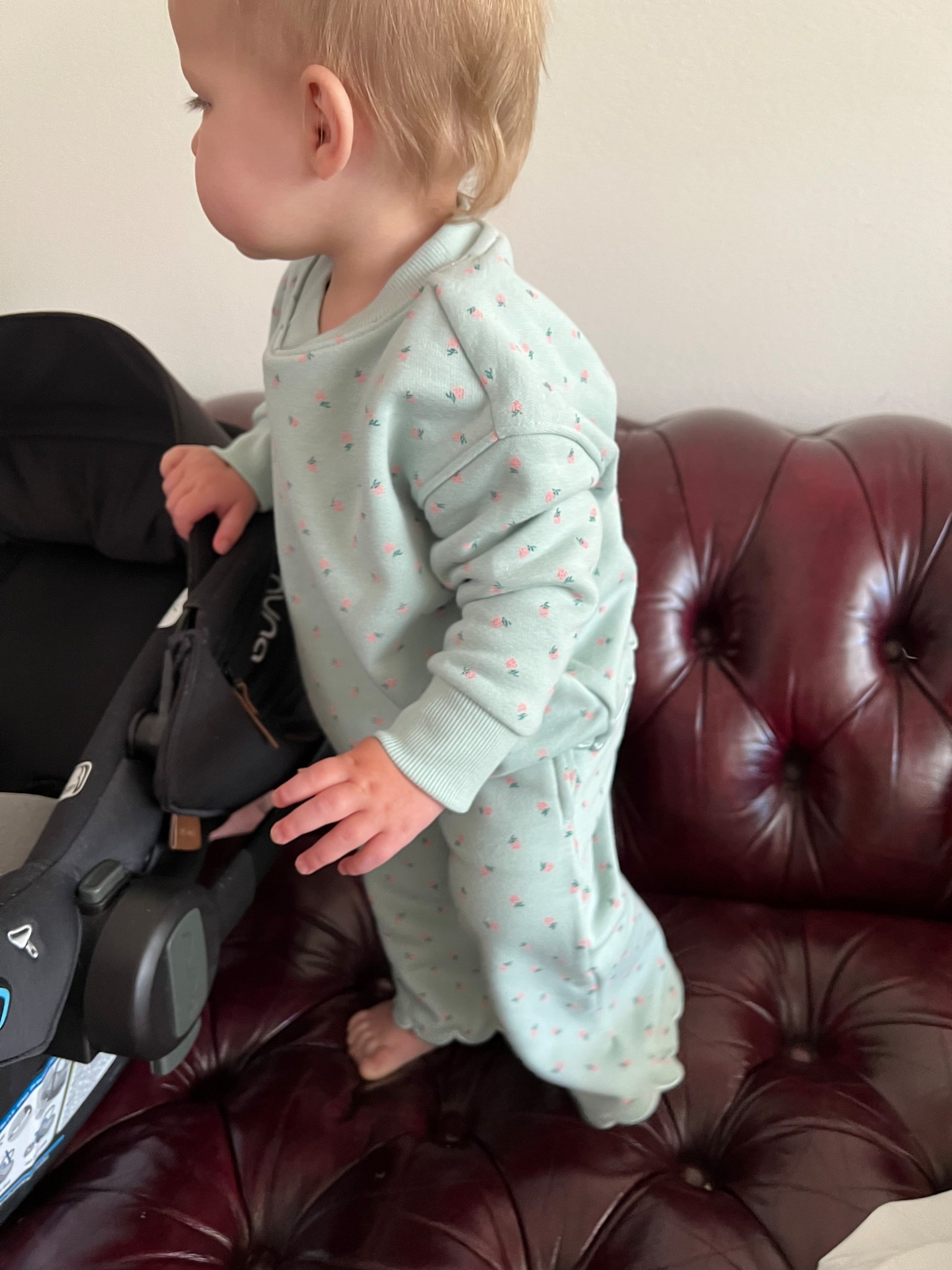 🌷 Chloe was gifted several pieces from the Amazon x Sofia Grainge collection and I can’t get over how cute they are!! The entire collection is adorable! 

This set is for 12 months but Chloe is almost 14 months and it’s a bit too big … I dunno baby sizing is weird each baby is shaped so differently 😂

#babygirl #toddleroutfit #springset 

#LTKSeasonal #LTKBaby #LTKKids
