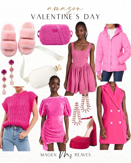 Amazon Valentine’s Day - Valentine’s Day gifts - Valentine’s Day finds - Valentine’s Day outfits - pink outfits - red shoes - Valentine’s Day 

#LTKFind #LTKSeasonal #LTKGiftGuide