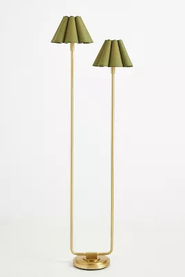 Polly Scalloped Floor Lamp | Anthropologie (US)