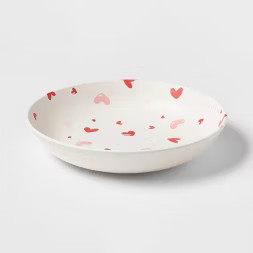 122oz Melamine Scattered Heart Serving Bowl - Threshold™ | Target