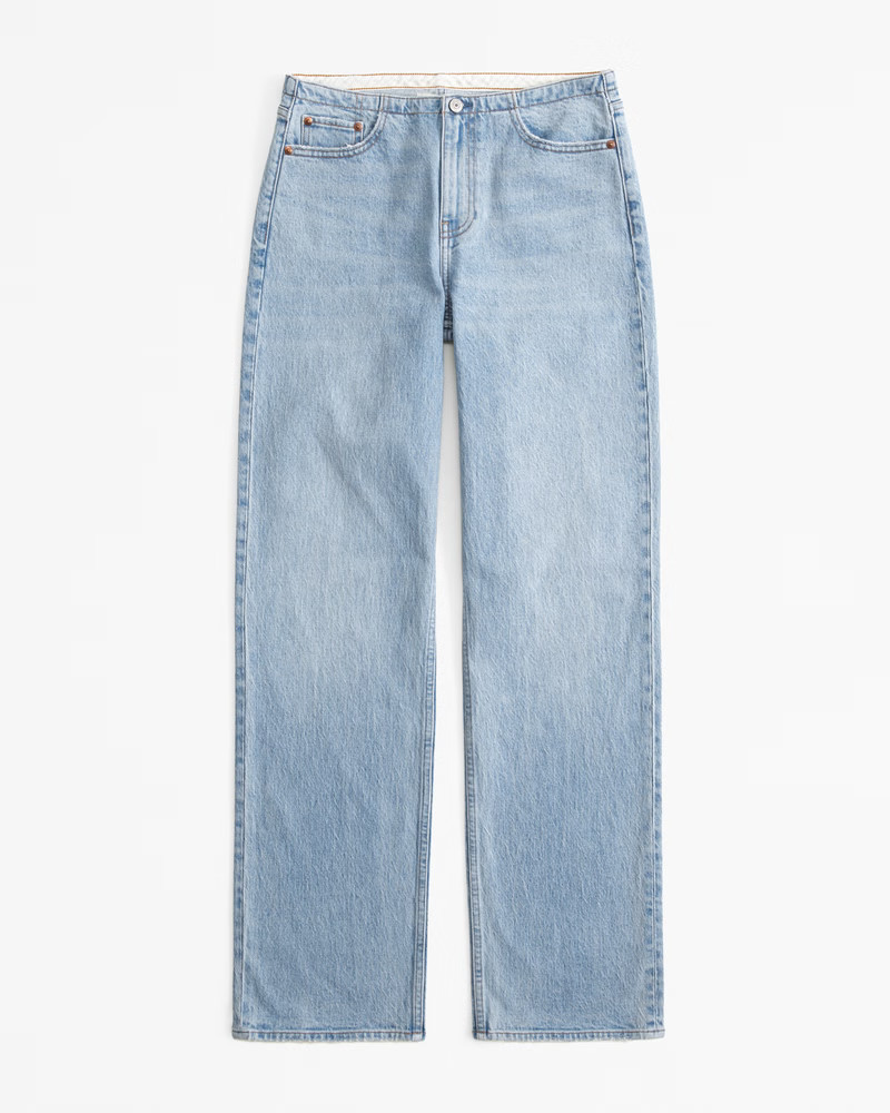 Women's Low Rise Baggy Jean | Women's Bottoms | Abercrombie.com | Abercrombie & Fitch (US)