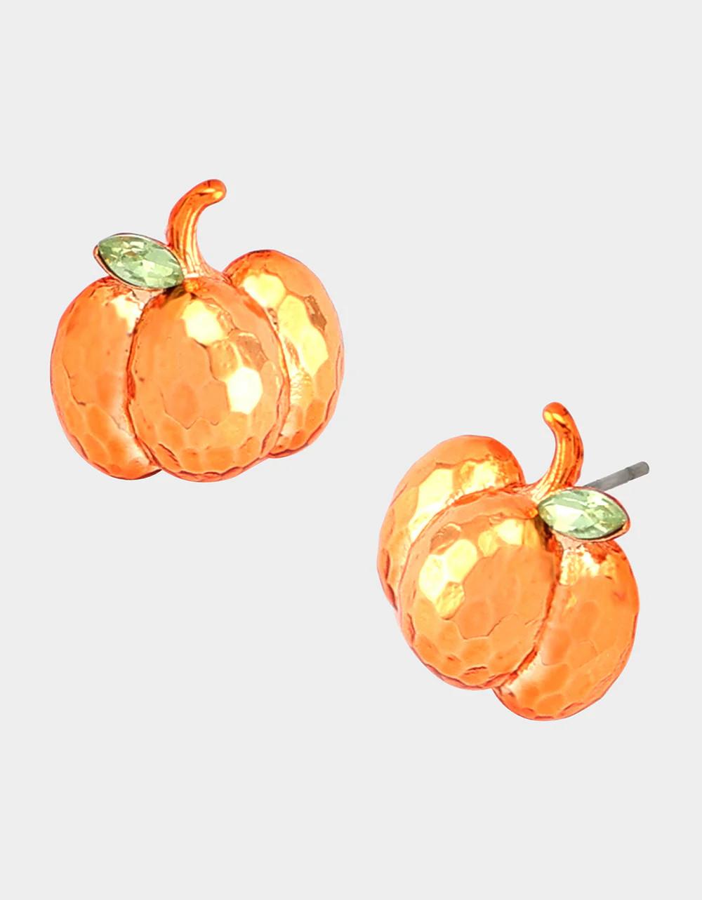 PUMPKIN STUD EARRINGS ORANGE Women's Hallowen-Themed Pumpkin Stud Earrings | Betsey Johnson