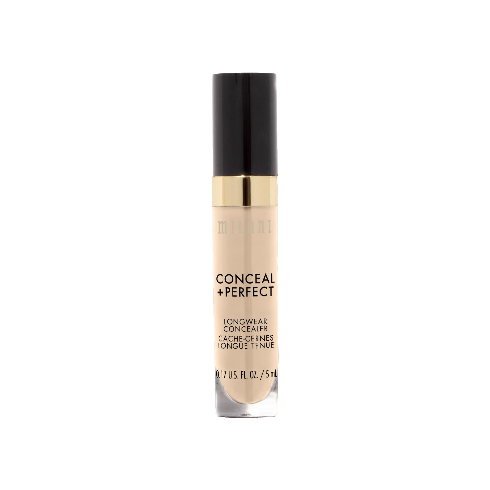 Milani Conceal + Perfect Longwear Concealer - Light Nude (0.17 Fl. Oz.) Vegan, Cruelty-Free Liquid Concealer - Cover Dark Circles, Blemishes & Skin Imperfections for Long-Lasting Wear | Amazon (US)