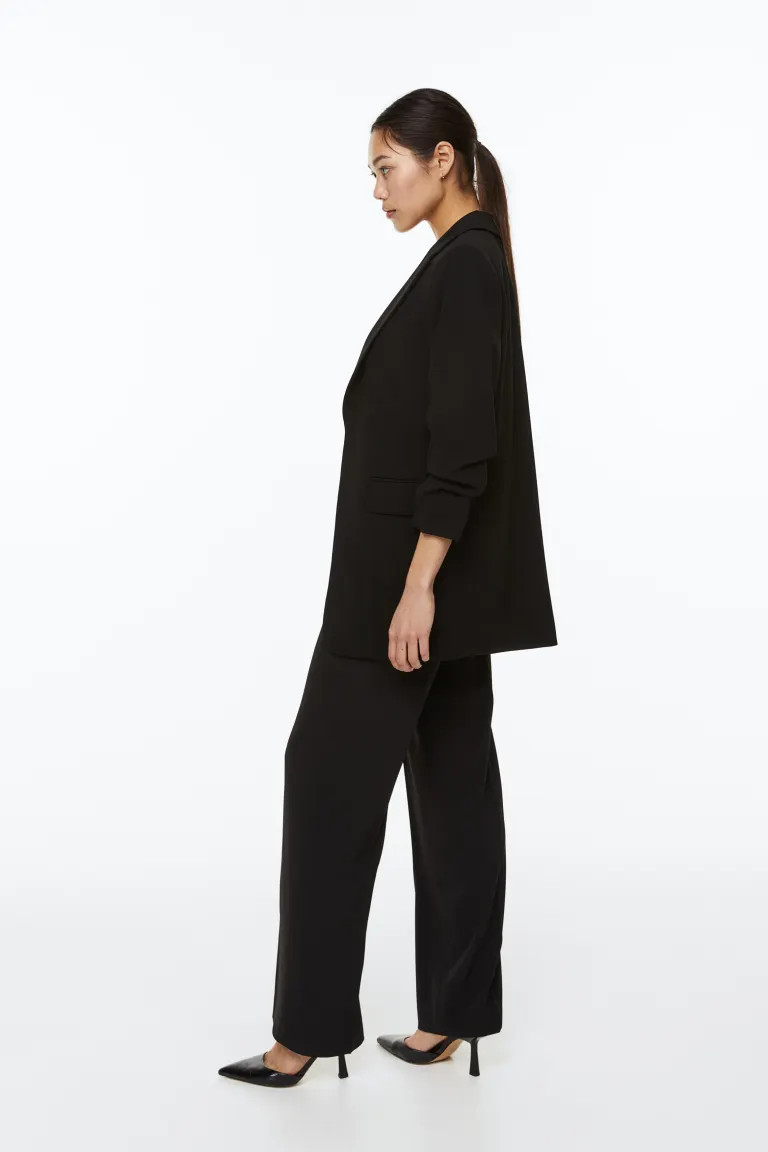Gathered-sleeve Jacket | H&M (US + CA)