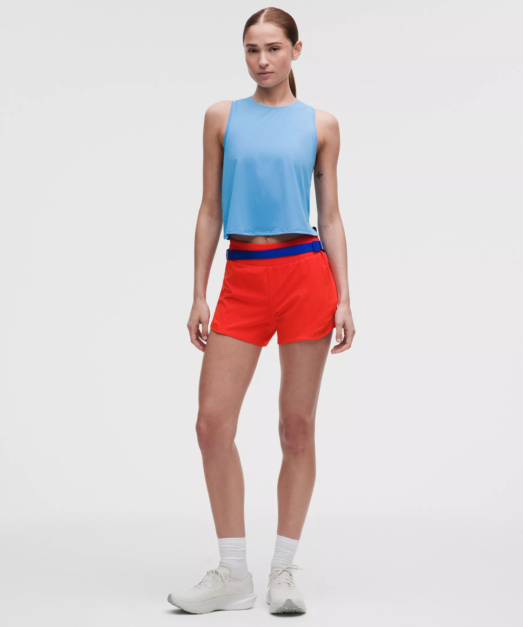 Hotty Hot High-Rise Lined Short 4" | Women's Shorts | lululemon | Lululemon (US)