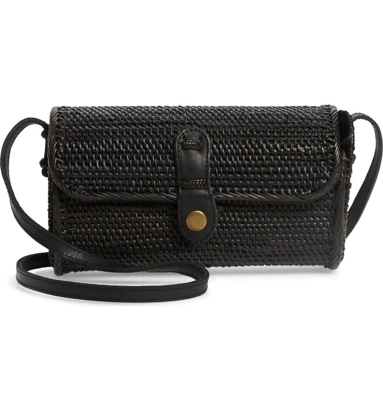 Woven Rattan Box Crossbody Bag | Nordstrom