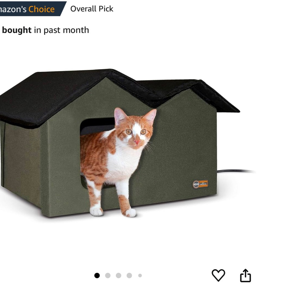 Perfect for outside cats in the winter!❄️

#LTKU #LTKFamily #LTKGiftGuide