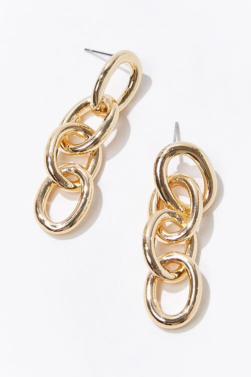 Curb Chain Drop Earrings | Forever 21 (US)