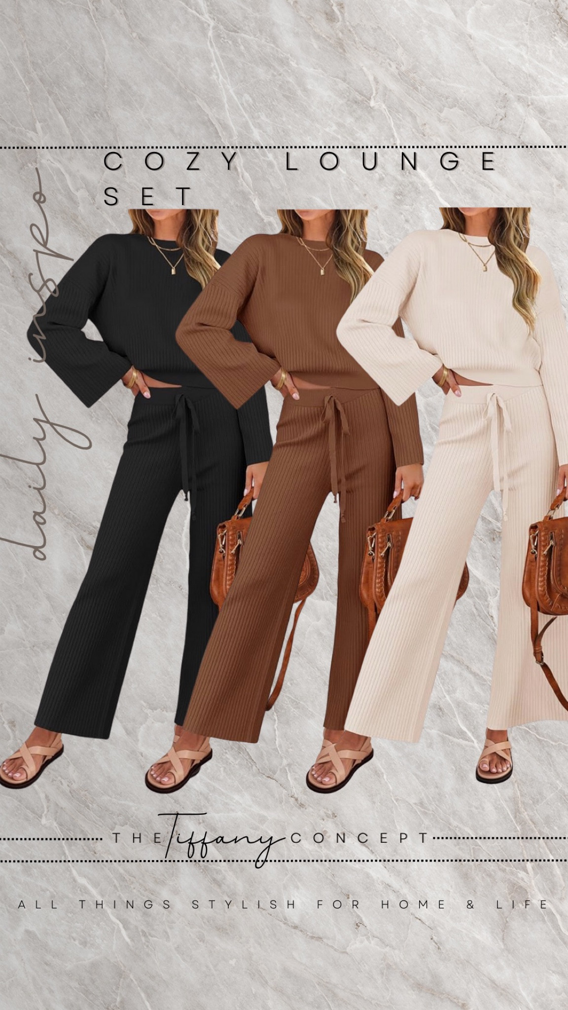 I am loving the ribbed texture on this cozy lounge set! So chic and comfortable!

#LTKFamily #LTKBeauty #LTKStyleTip