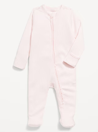 2-Way-Zip Sleep &amp;amp; Play Footed One-Piece for Baby | Old Navy (US)