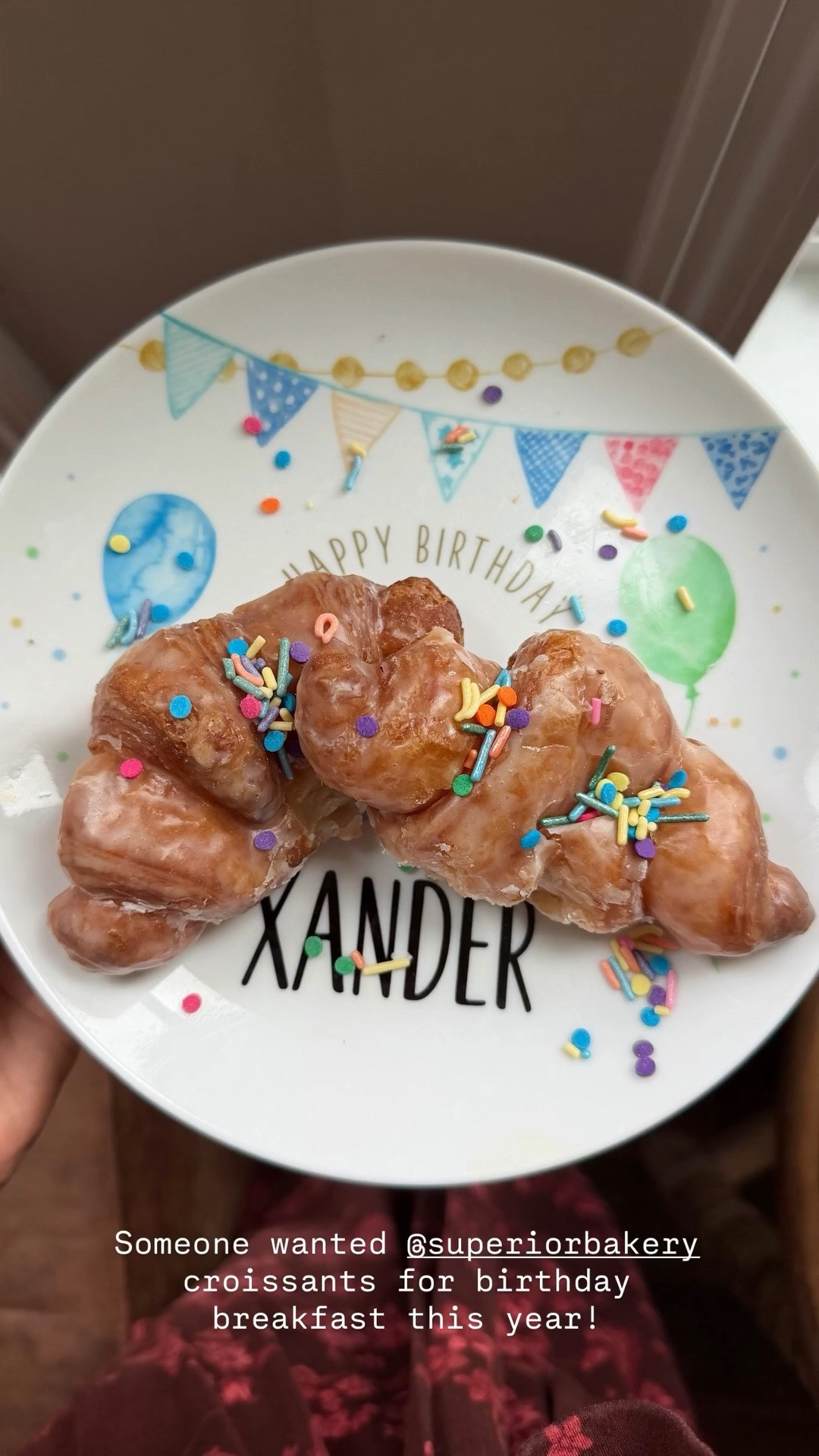 Someone wanted @superiorbakery croissants for birthday breakfast this year! Use code SHAKIRA10 on custom plates!

#LTKmomlife #LTKfoodie #LTKKids