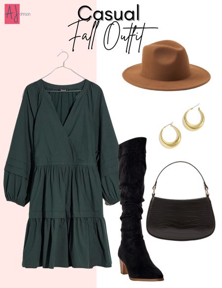 Madewell dress, fall fashion, fall outfit, fall look, fall trends, fall fashion, fall outfit, casual outfit, date outfit, casual date outfit, fall boot, bootie, fall shoe, over the knee boot, knee high boot, suede boot 

#LTKSeasonal #LTKsalealert #LTKstyletip