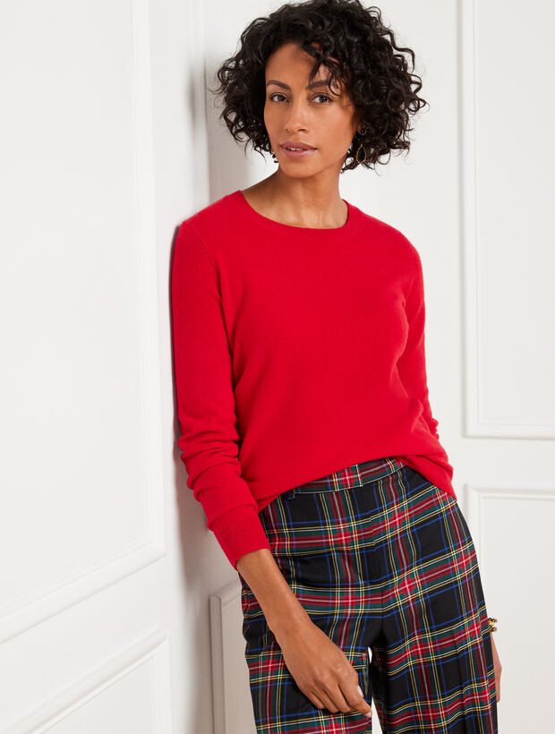 Cashmere Crewneck Sweater | Talbots