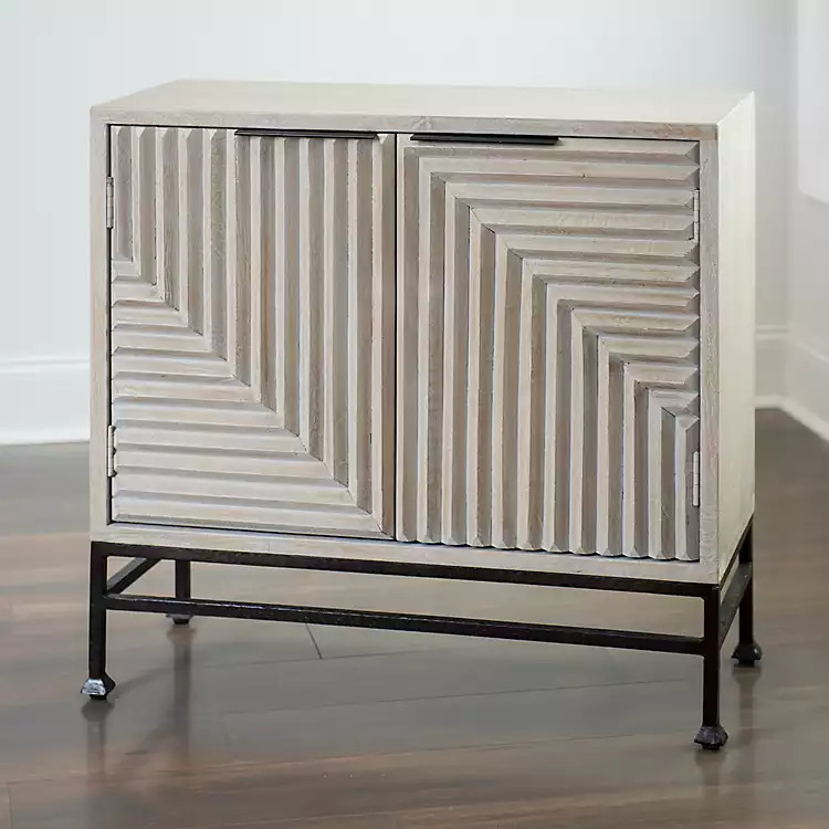 Finn 2-Door Cabinet | Kirkland's Home