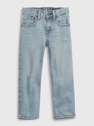 Toddler '90s Loose Organic Denim Jeans with Washwell | Gap (US)