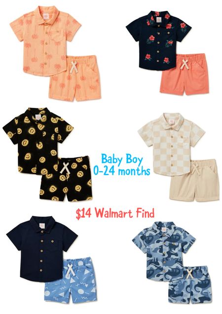 Walmart fashion find for baby boy. Cute sets for only $14

#LTKkids #LTKbump #LTKbaby