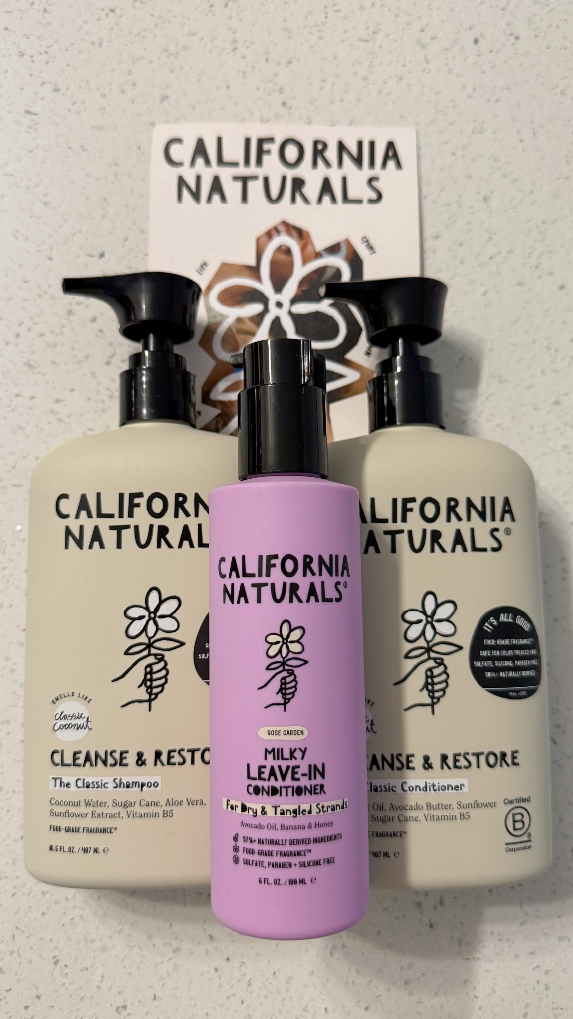california naturals shampoo and conditioner and leave-in conditioner 

#LTKSaleAlert #LTKFindsUnder50 #LTKBeauty