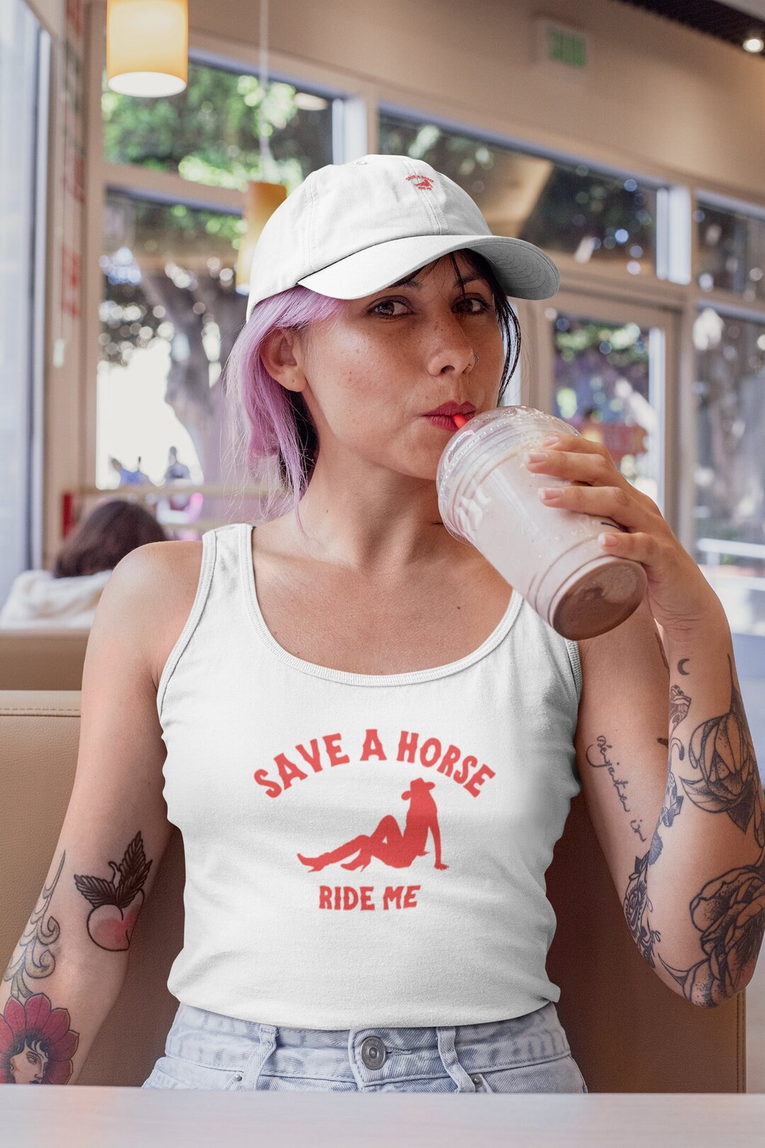 Save a Horse Ride Me Tank Top, Yeehaw Tank, Country Music, Rodeo Outfit, Cowgirl Tank Top, Jackso... | Etsy (US)