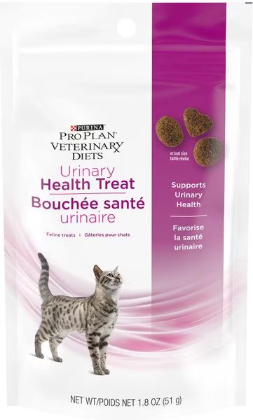 Purina Pro Plan Veterinary Diets Urinary Health Crunchy Cat Treats, 1.8-oz bag | Chewy.com
